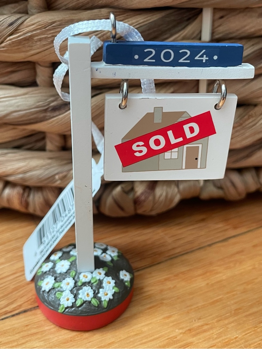 Hallmark “Sold” sign ornament